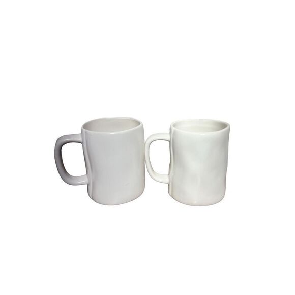 Rae Dunn Artesian Collection Coffee Mug Set of Two "You are Enough" & "Comfort" - Picture 4 of 6